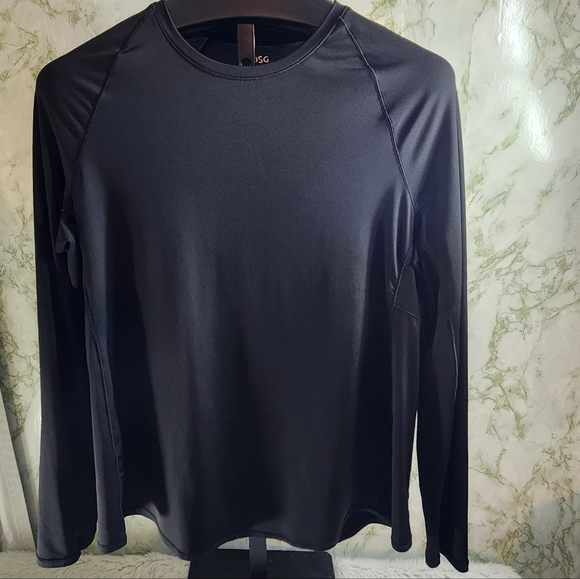 DSG Black Polyester Long Sleeve Top - Picture 1 of 9